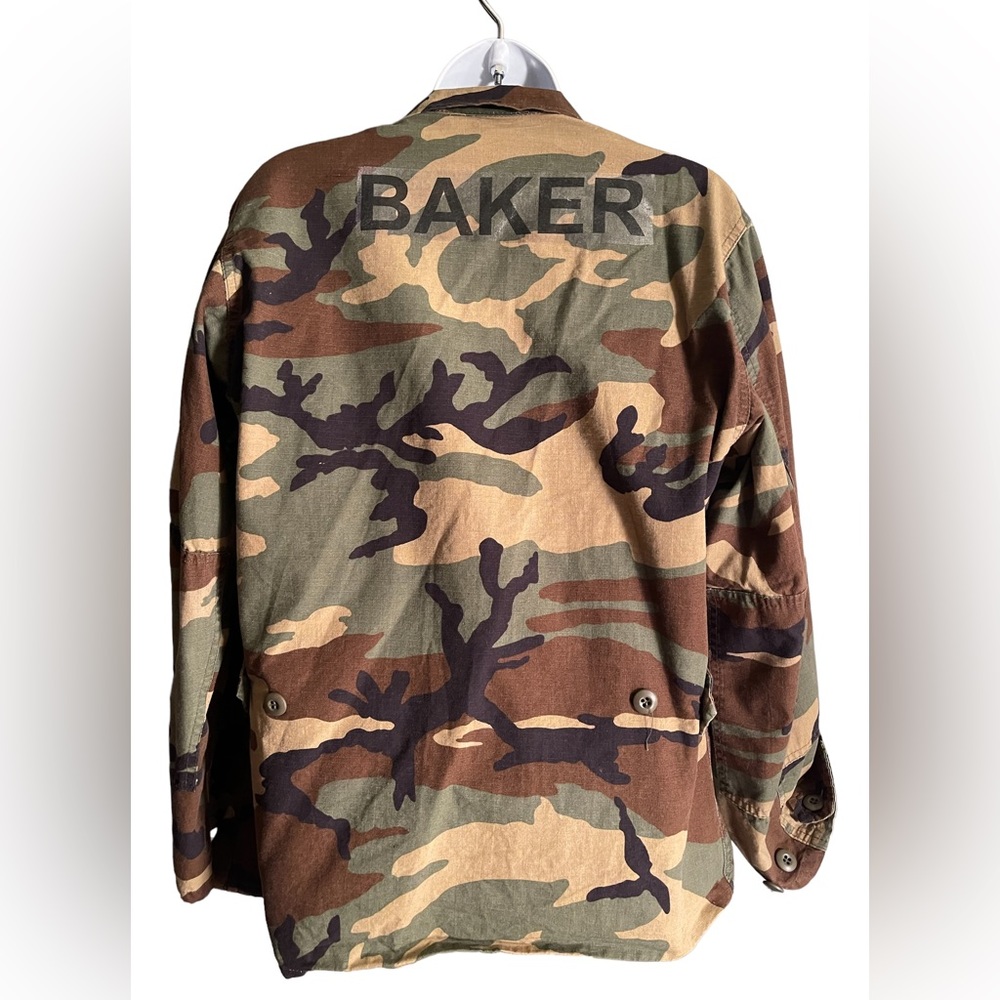 ARMY COAT. Small-Regular. BL/RD5 - Picture 2 of 4